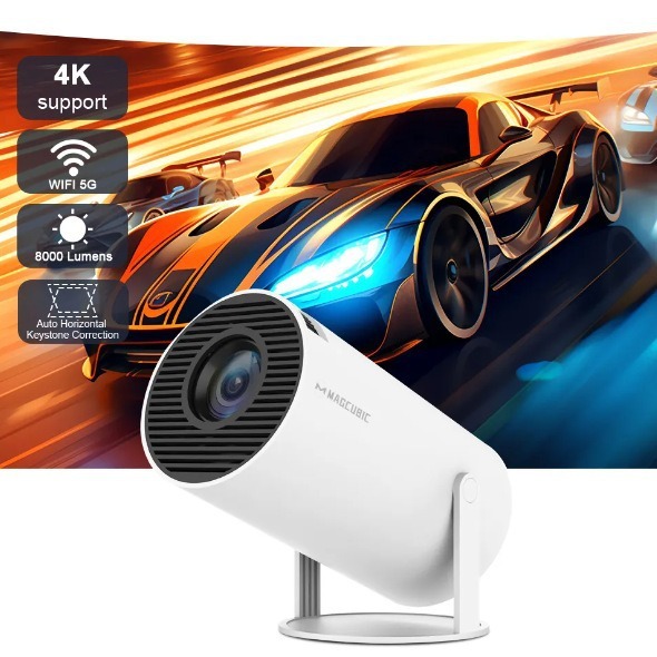 2a4e308c-5fc4-4761-a9f2-43a6c48ab29a.jpg Proyector Giratorio HY300 Smart TV HD Android - Imagen 2