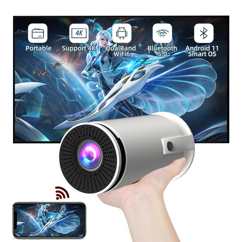 3354b455-66f4-4a72-a683-d1a81efc72c2.jpg Proyector Giratorio HY300 Smart TV HD Android - Imagen 6