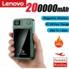 Bateria Externa 20.000mAh PD22.5W carga rapida iphone Samsung Xiaomi
