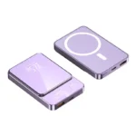 Bateria Externa 10.000 mAh Magnetic  20W Wireless Powerbank Slim Portable Battery Charger for MagSafe iPhone 17 16 15 Samsung 24 23