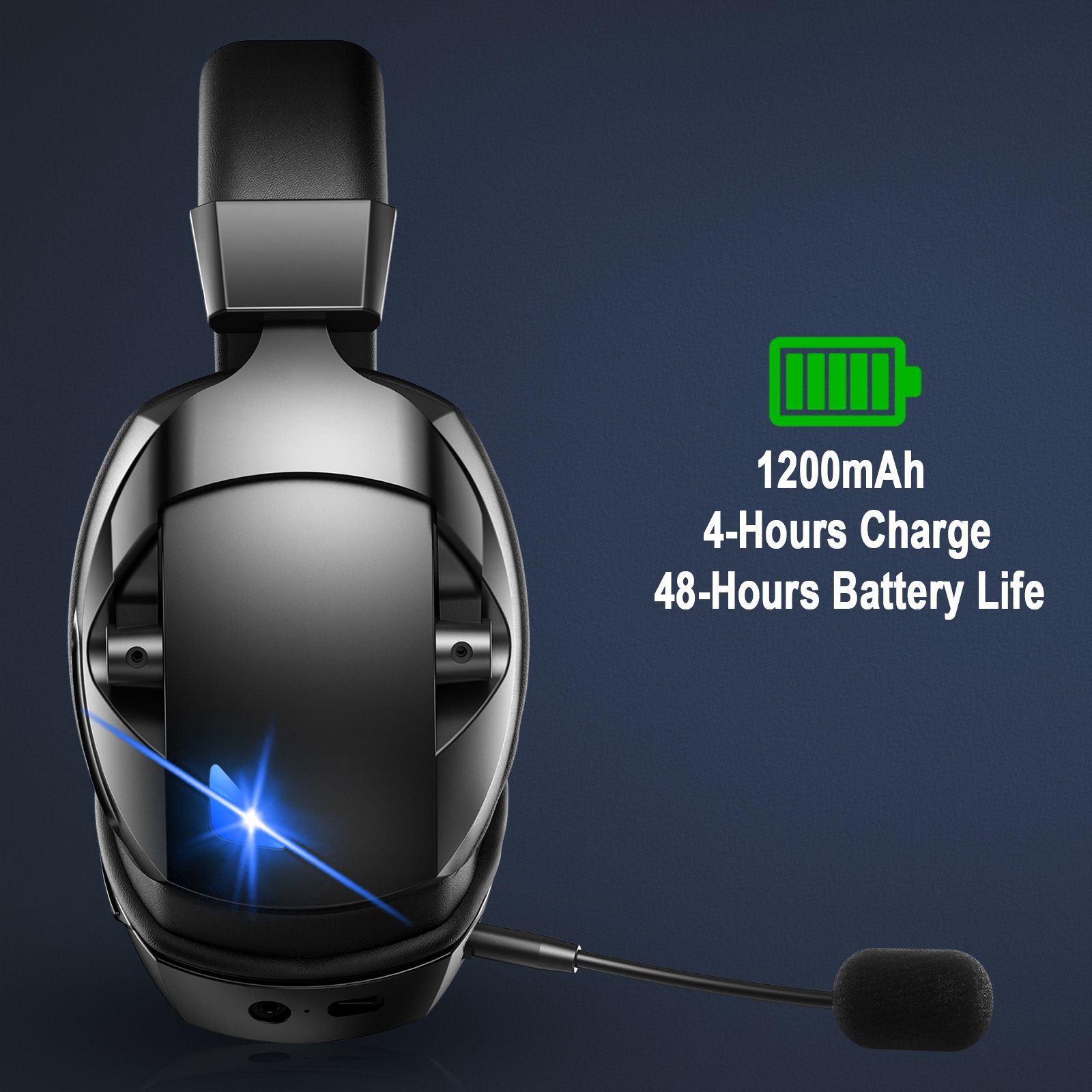 d8a644a6-db58-412d-ab21-cd78ae3f3781.jpg Audífonos Inalámbricos Pro-Gaming Dual-Mode con Micrófono - Imagen 10