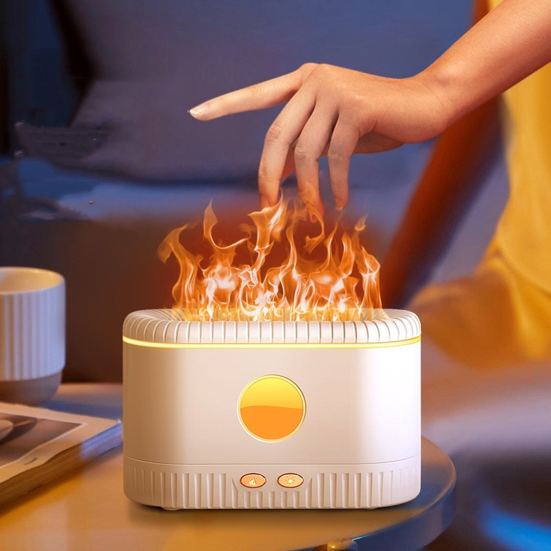 eed67c23-8f0b-4a04-b622-f0b525cb1ec9.jpg Simulated Flame Atmosphere Humidifier - Imagen 5