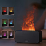 Humidificador Inteligente con Efecto Llama de Fuego RGB