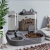 Fuente de agua automática para gatos de gran capacidad 2 en 1