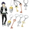 Llaveros y Collares de Nisekoi: Chitoge Kirisaki y Raku Ichijo