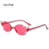 Lentes de Sol Rimless Fuego Y2K