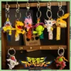 Llaveros 3D de Digimon Adventure: Figuras de Agumon y Gabumon