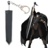 Llavero y Colgante de la Espada de Guts (Berserk)